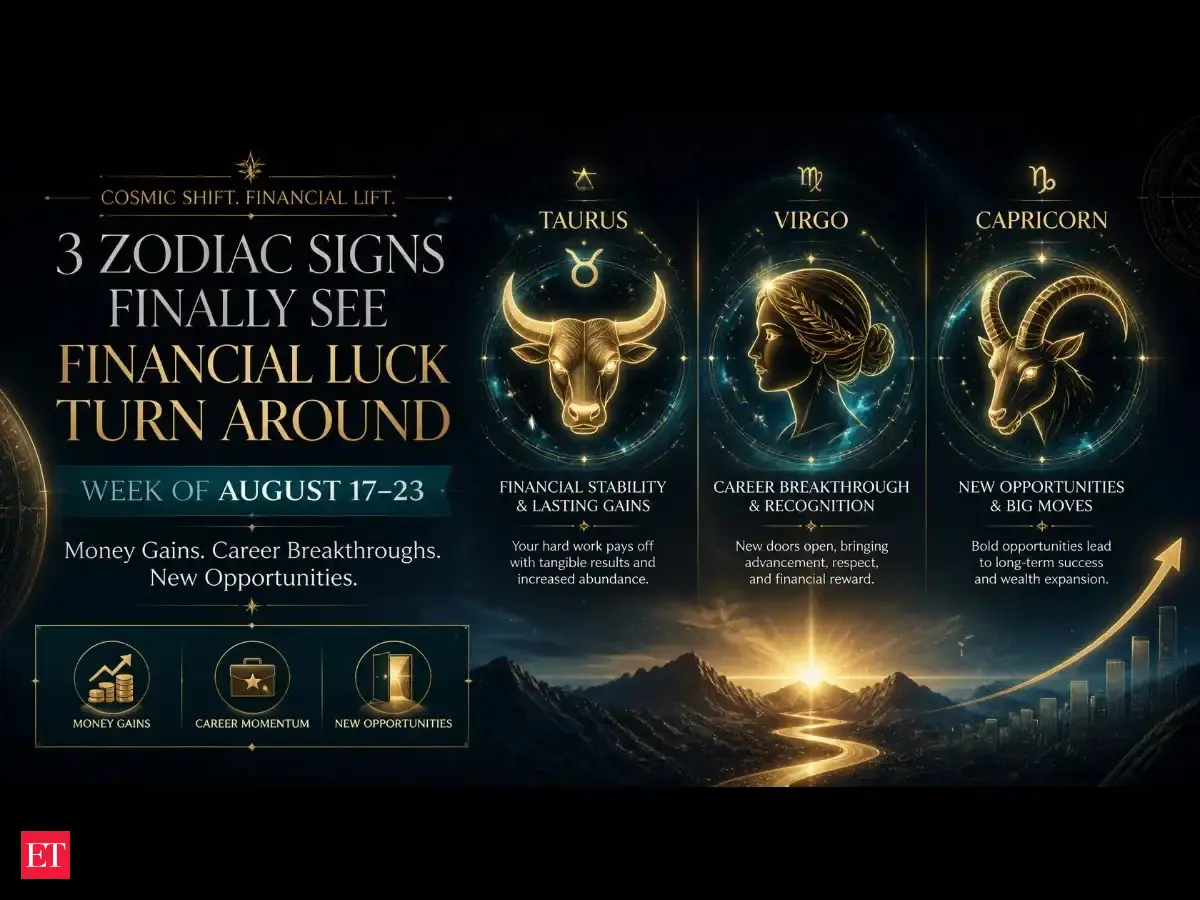 3 Zodiac Signs Finally See Financial Luck Turn Around the Week of August 17-23: Money Gains, Career Breakthroughs & New Opportunities
