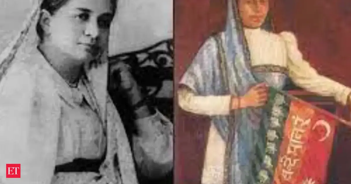 Madame Bhikaji Cama Feisty Woman Who Unfurled Indias First Tricolour In Germany In 1907 Spent 35 Years In Exile Sold Her
