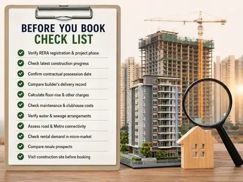 Before You Book: Check List