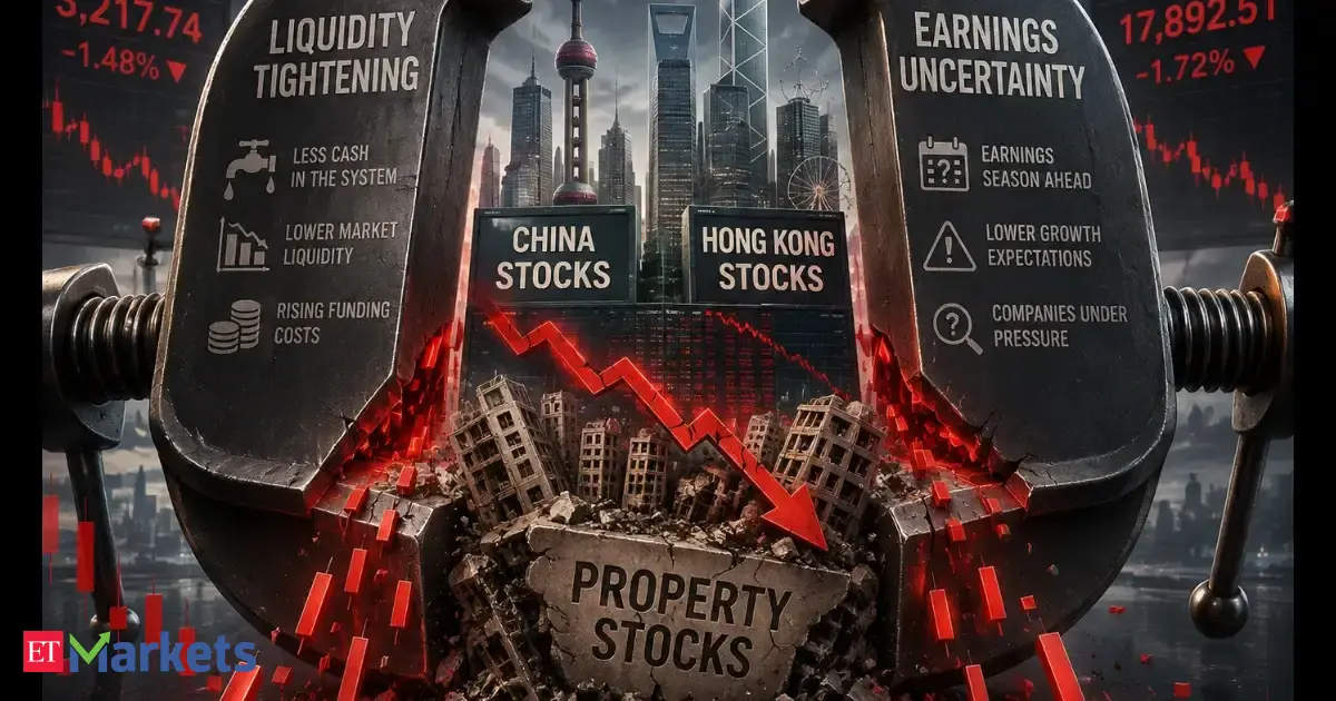 Global Market: China, Hong Kong stocks fall as liquidity tightens ahead of Unitree IPO
