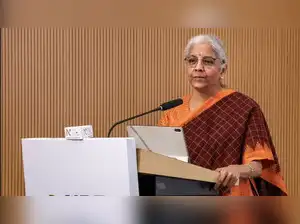 Nirmala Sitharaman during an event