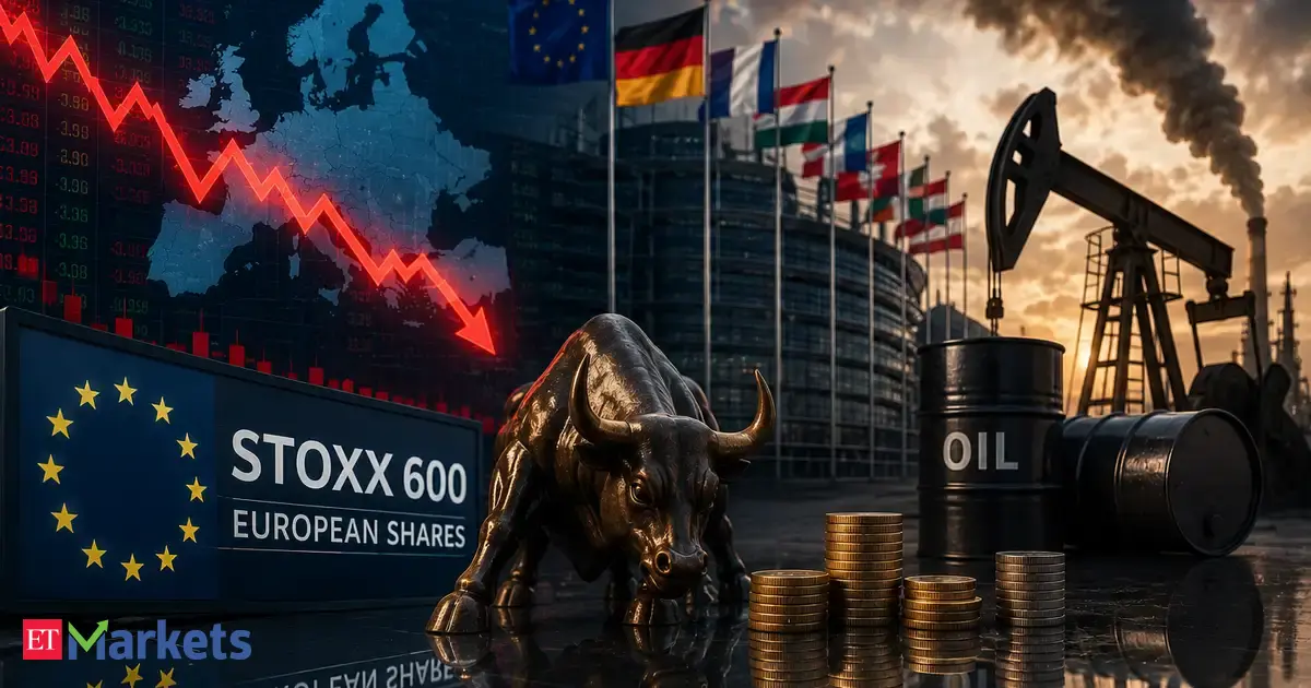 European shares snap 4-week rally as higher oil prices temper strong earnings