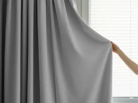 Freshen curtains