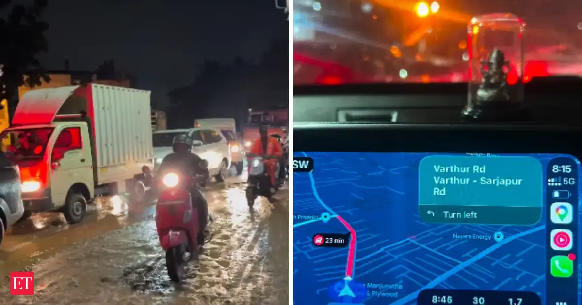 Bengaluru Traffic Leaves Founder Frustrated As 3 Km Trip Takes 1 5 Hours Leaves Car And Walks Back How Are Businesses Su