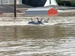 Severe storms batter Indiana
