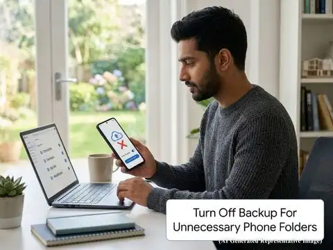  Turn Off Backup For Unnecessary Phone Folders