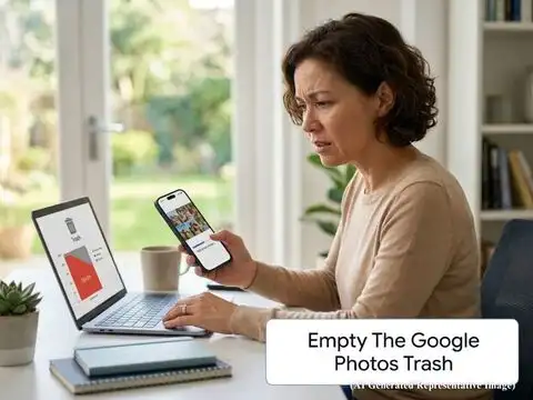 Empty The Google Photos Trash