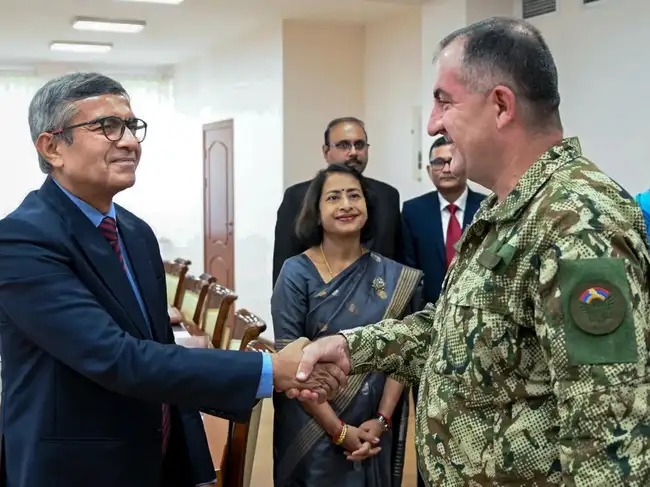 India and Armenia explored new avenues to bolster defence cooperation