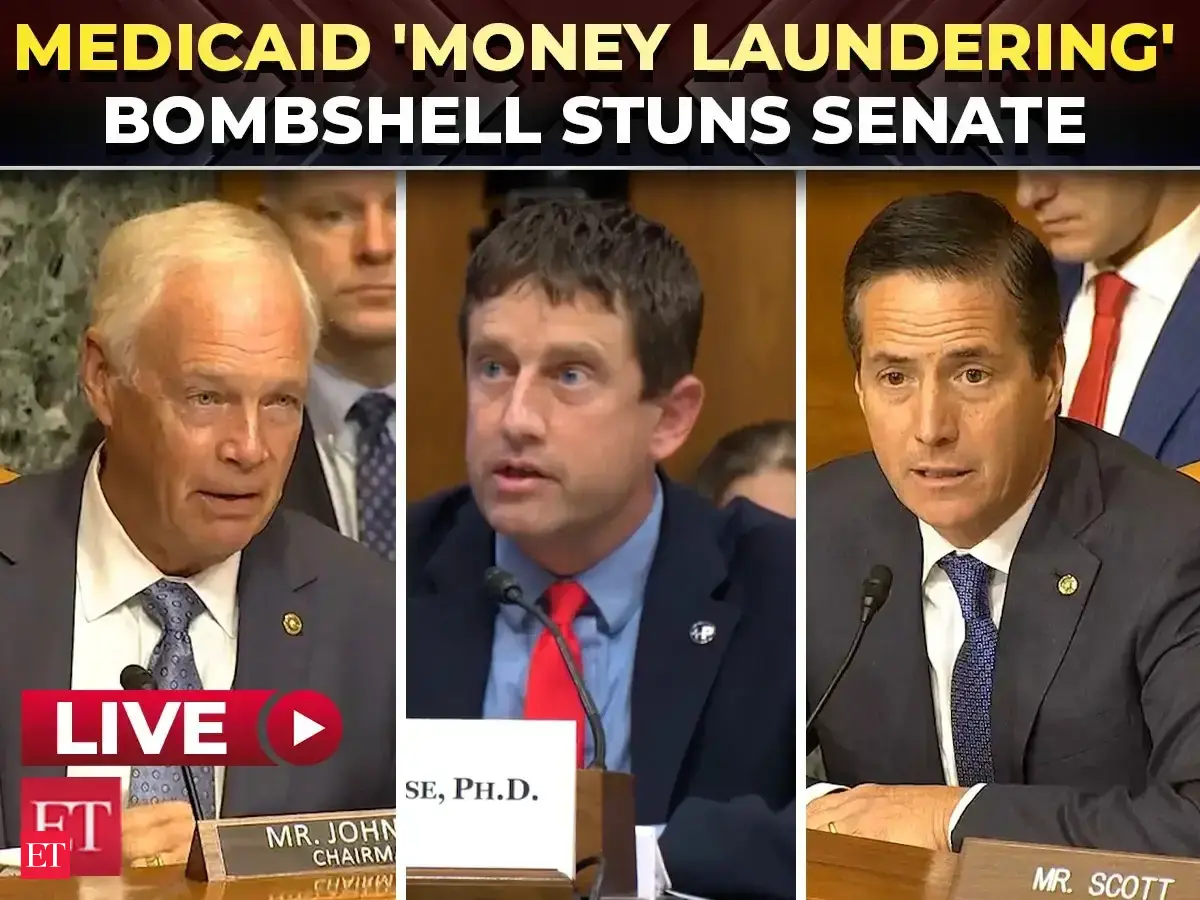 'They used medicaid money for&hellip;': Senators stunned witness reveals Medicaid fraud modus operandi - The Economic Times Video | ET Now