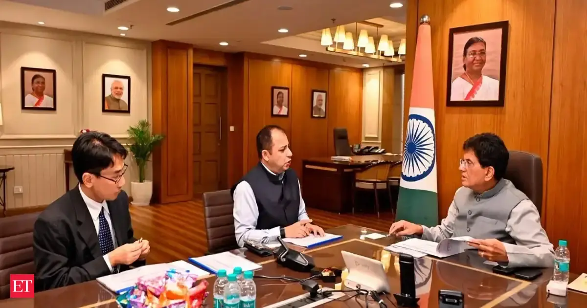Union Minister Piyush Goyal discusses scaling up retail investment with Nippon Life India AMC CEO Sundeep Sikka