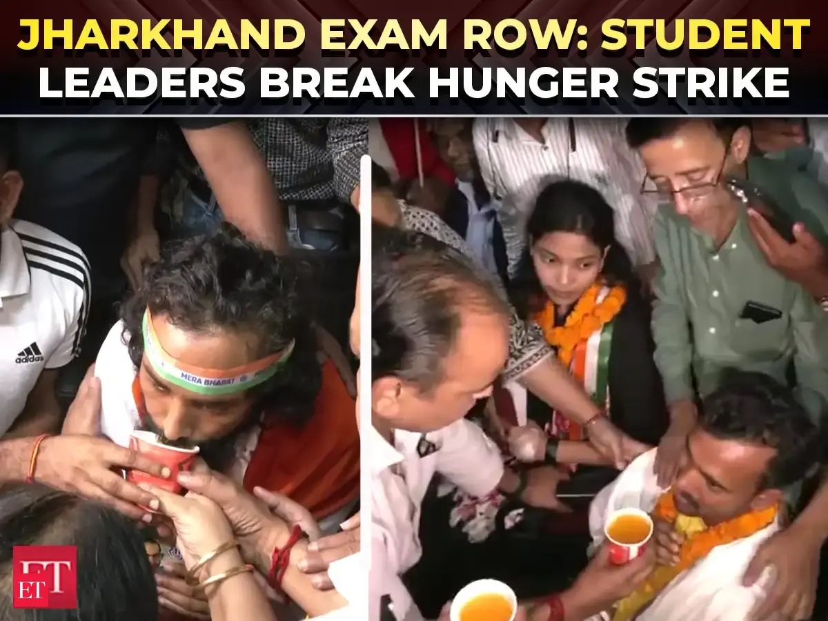 Jharkhand Cancels Jssc Cgl Exam Devendra Nath Mahato Student Leaders Break Hunger Strike
