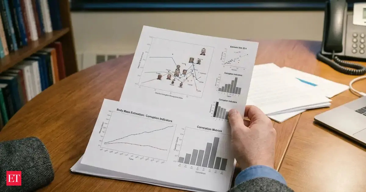 A Researcher Turned Politicians Faces Into Economic Data Asking Whether Their Obesity Could Serve As An Unlikely Warning