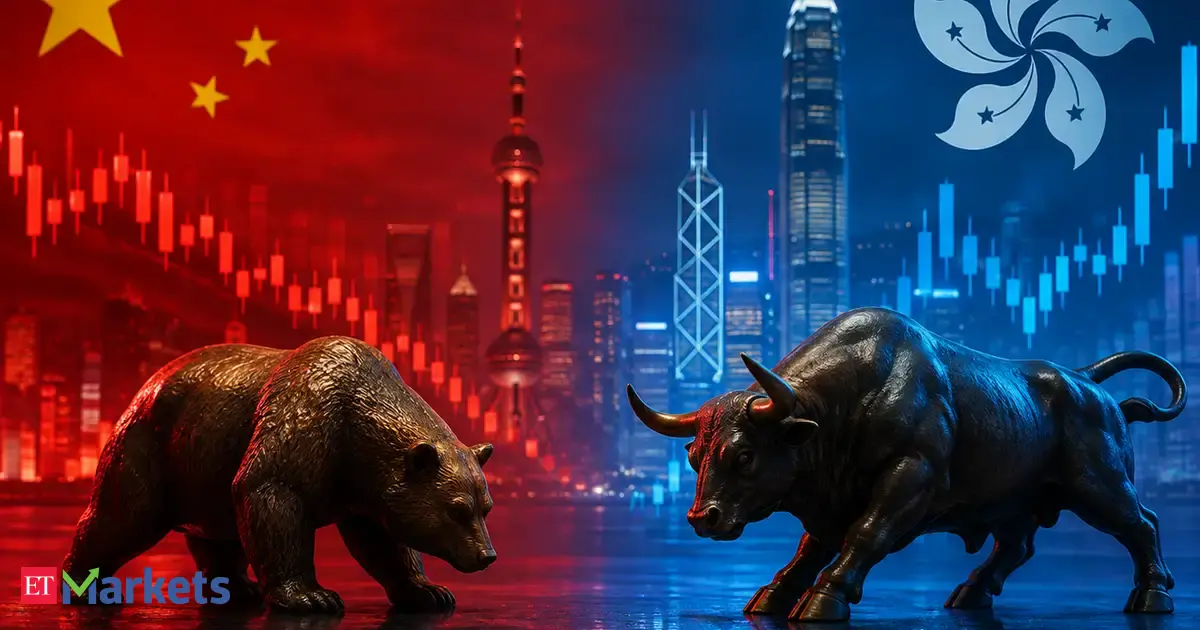 Chinese and Hong Kong Stocks Decline as AI Shares Retreat
