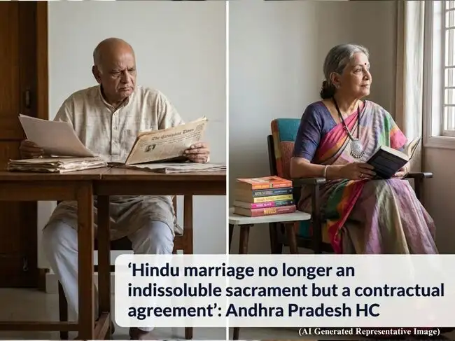 ‘Hindu marriage no longer an indissoluble sacrament but a contractual agreement’: Andhra Pradesh HC waives 6-month waiting period for couple seeking mutual divorce