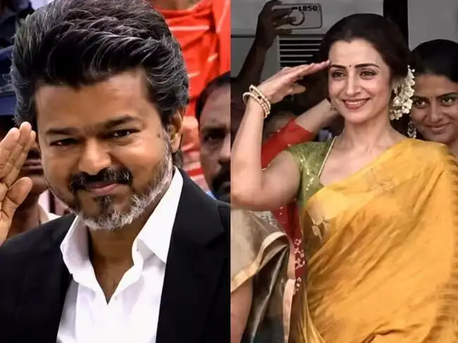 CM Vijay and Trisha mocked by DMK mouthpiece for seating actress in front row at Tamil Nadu Independence Day event: ‘No shame or embarrassment?’