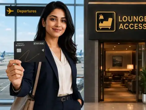 HDFC Marriott Bonvoy Credit Card airport lounge access