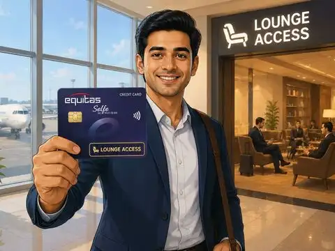Equitas Selfe Credit Card airport lounge access