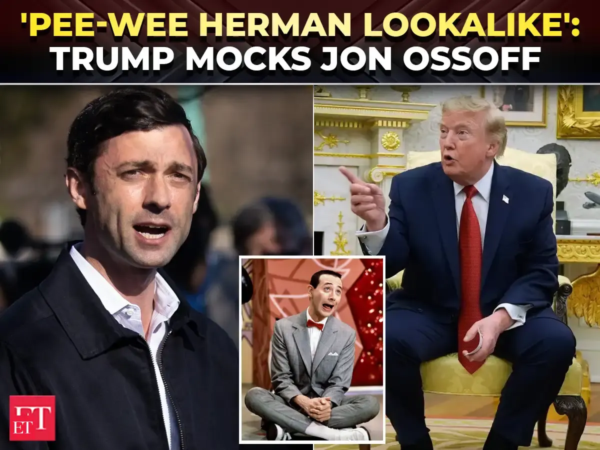 You Mean The Pee Wee Herman Lookalike Trump Roasts Jon Ossoff Over His Natalie Harp Comments