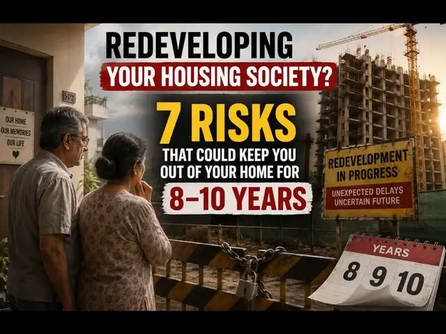 Housing society redevelopment: Why delays can become a financial nightmare