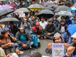 Jharkhand: JSSC-CGL appointees protest cancellation of exam