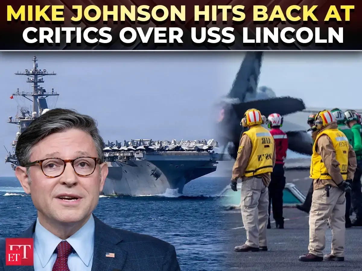 'Sailors chose this?': Johnson defends Hegseth as USS Abraham Lincoln crew endures 250+ days at sea