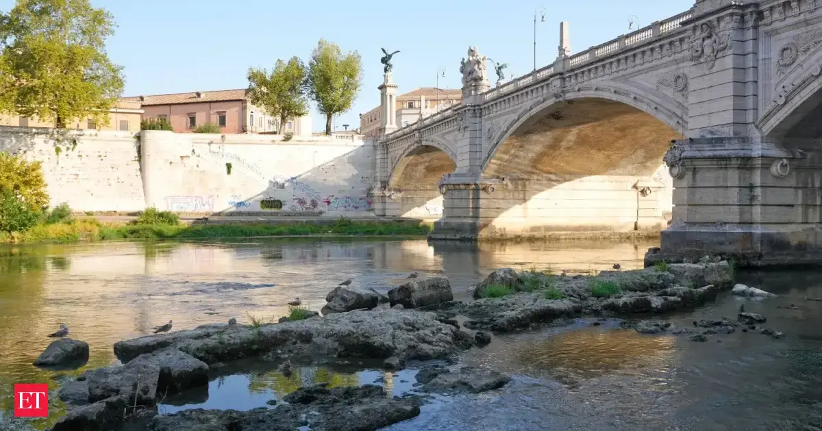 Europes Rivers Run Dry And History Resurfaces Century Old Shipwreck Emerges In Serbias Drought