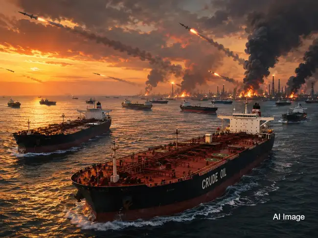 India and U.S. refiners profit as Iran-Ukraine wars disrupt global fuel supplies and boost margins.