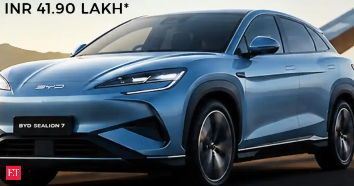 BYD's India unit launches SEALION 7 Dynamic: Check price, features and more