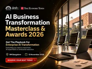 IIM Bangalore x ET AI Business Transformation Masterclass & Awards 2026