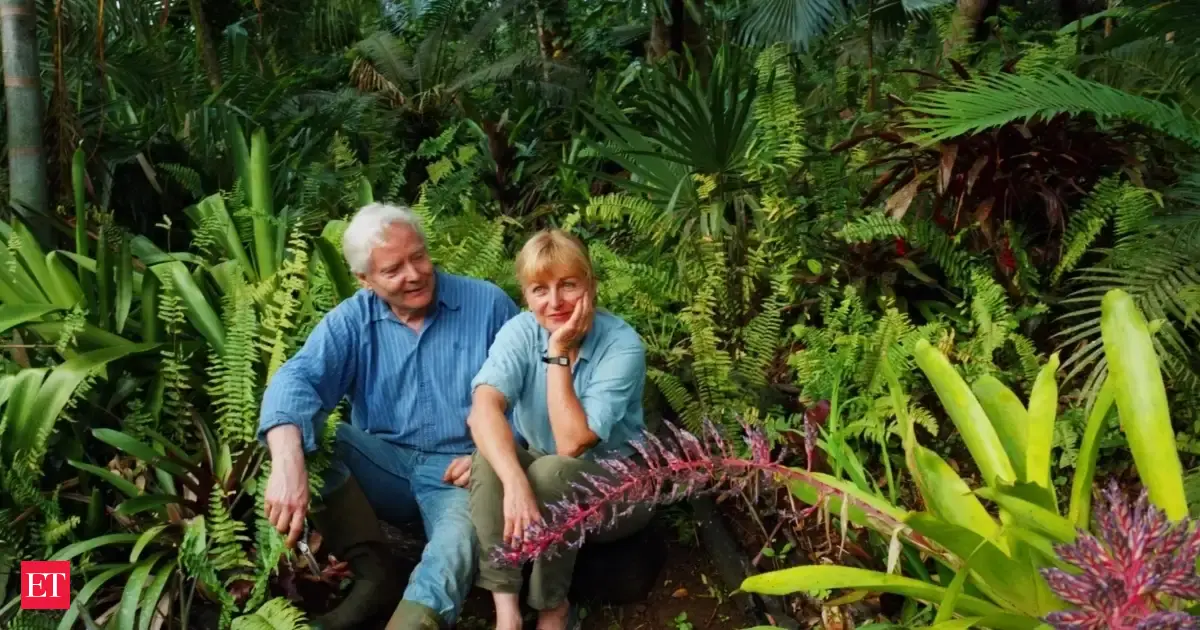 In 1970s, Pulitzer Prize-winning poet W.S. Merwin &amp; his wife Paula bought barren land in Hawaii and turned it into 19-acre forest with 3,000+ palms