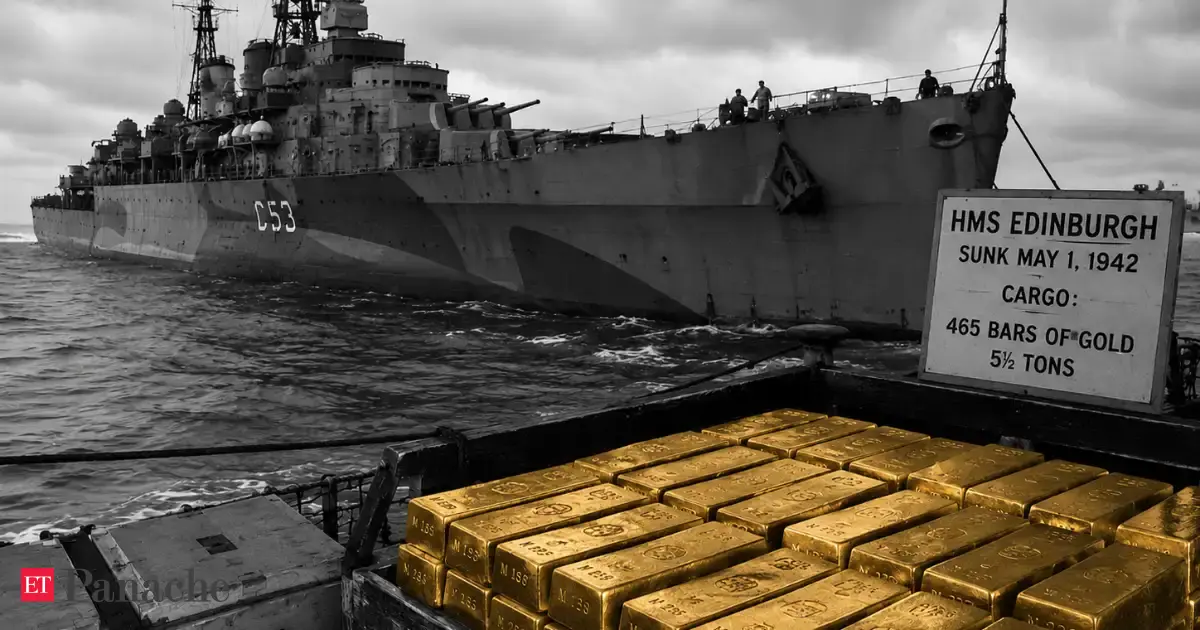 465 Gold Bars Worth 716 Million Sank With A Wwii Ship In Arctic Ocean 40 Years Later A Small Team Went Looking For Lost 