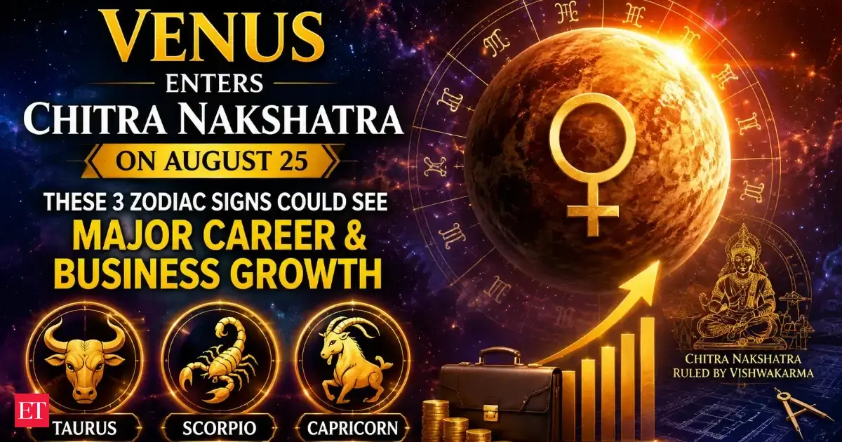 Venus Enters Chitra Nakshatra On August 25 These 3 Zodiac Signs Could See Major Career And Business Growth