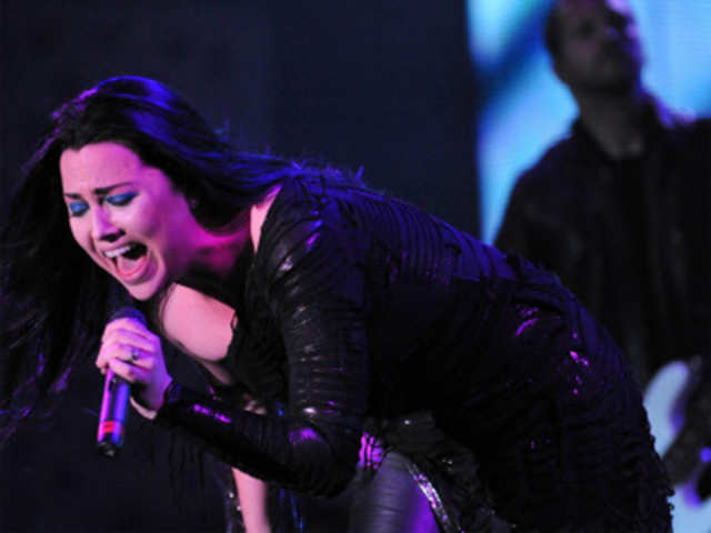 Evanescence performs during the Mawazine music festival