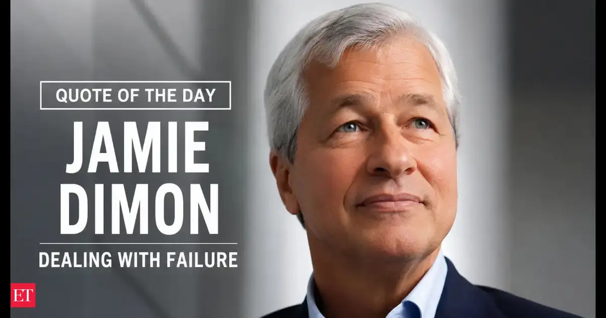 Quote of the Day by Jamie Dimon: “Some of your success will be how you deal with the...” — Inspiring life lesson on navigating failure, career setbacks, emotional processing, and personal accountability, exploring why permitting temporary grief is a necessary pitstop on the path to enduring achievement by the JPMorgan Chase CEO