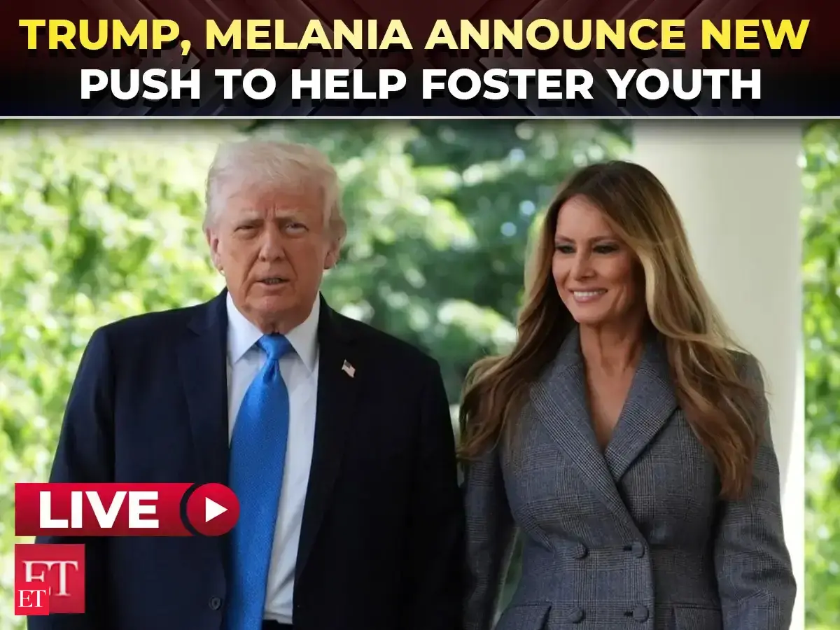 LIVE | Donald and Melania Trump make major ‘Fostering the Future’ announcement