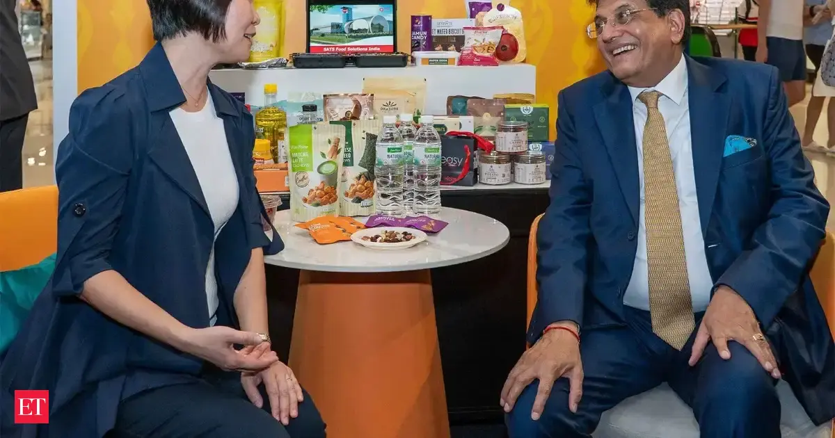 Piyush Goyal pitches Singapore as springboard for India’s agri-food exports