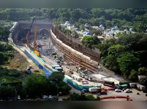 Chief minister Devendra Fadnavis launches Thane-Borivli tunnel boring machine; calls it ‘engineering marvel’