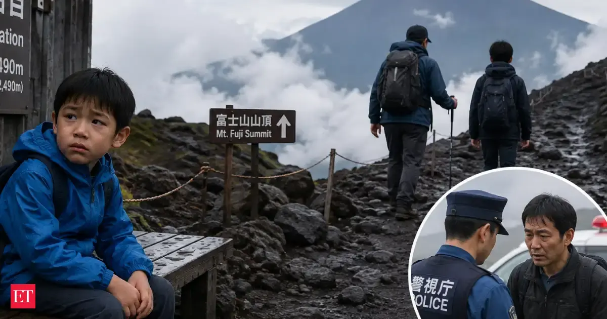Tragedy Averted on Mount Fuji: Father Leaves Exhausted 7-Year-Old Son Alone to Continue Climb