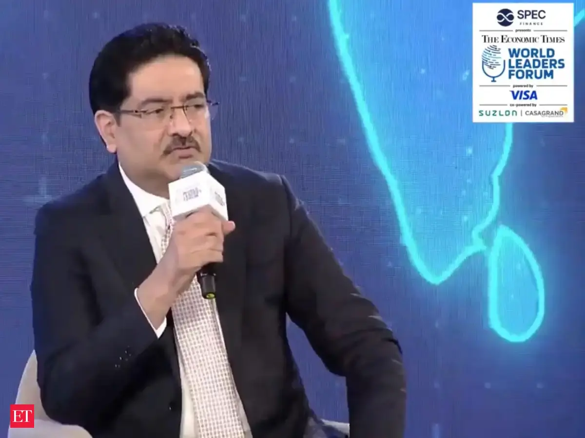 ET World Leaders Forum: Calling India ‘China+1' is 'intellectually lazy', says Kumar Manglam Birla, envisions growth engine role for the country