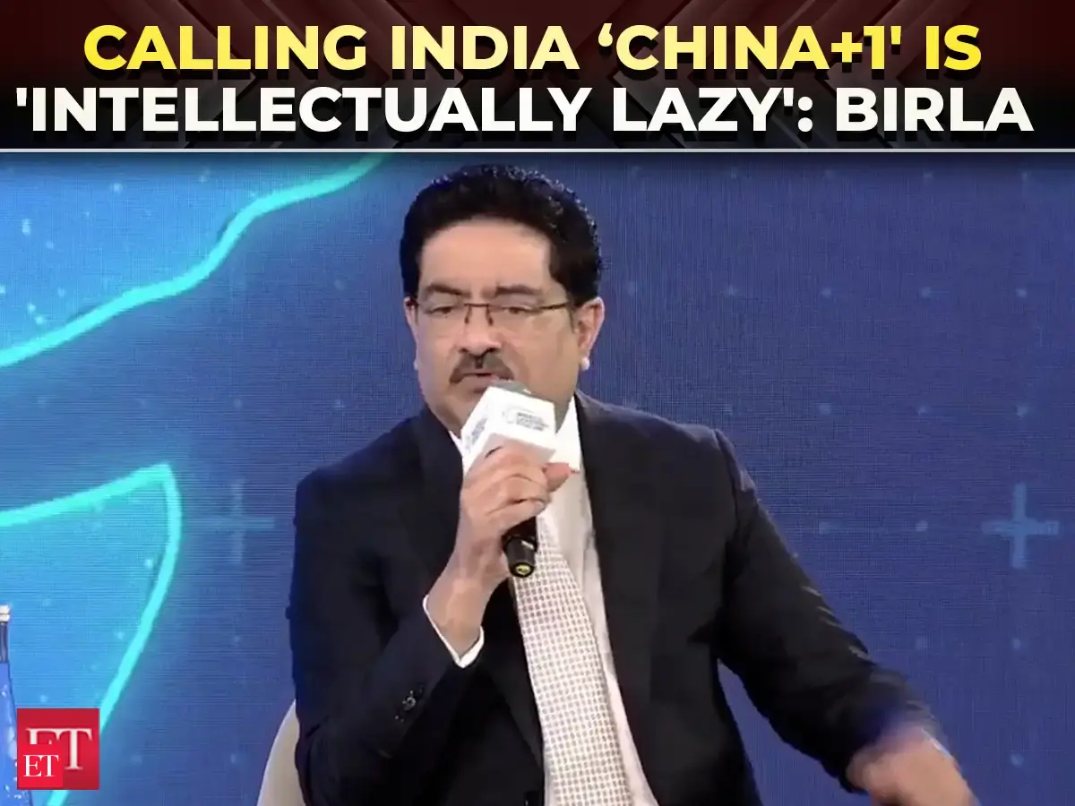 India should focus on 'World Plus One', not 'China...': Kumar Mangalam Birla as global order changes