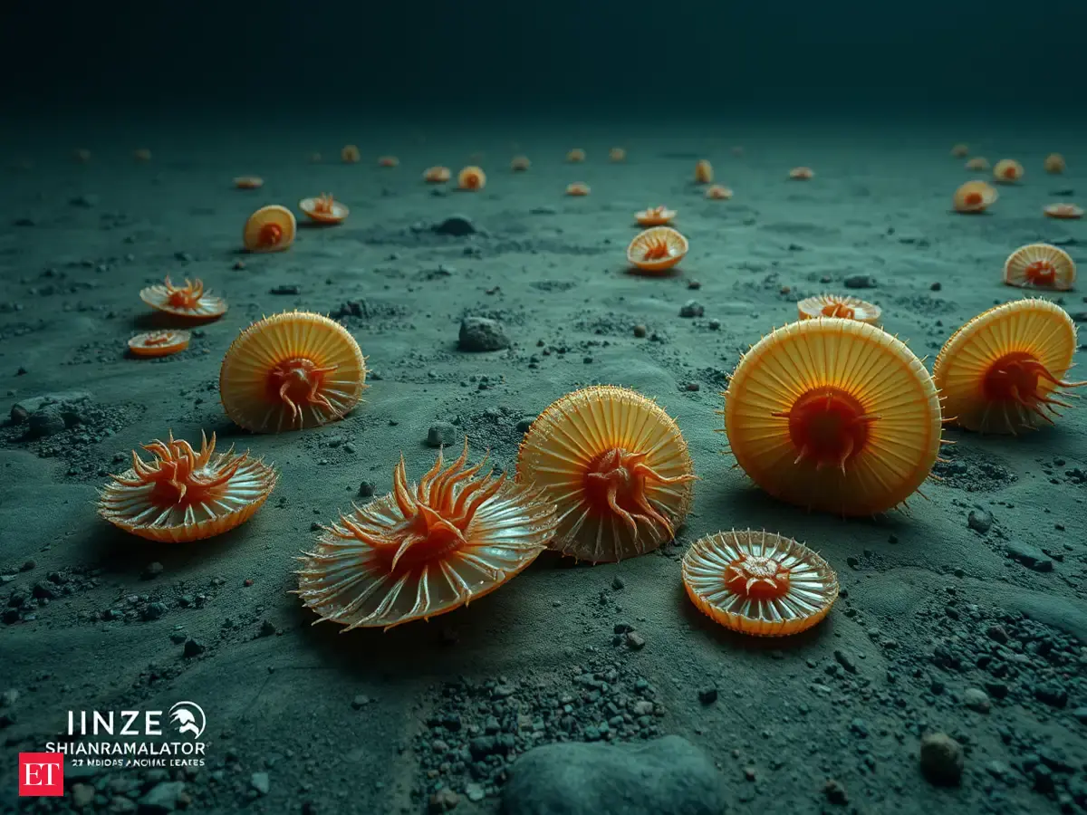 567 million years ago, strange soft-bodied animals began moving across the deep seafloor in what is now Canada, with Dickinsonia feeding through its underside despite having no mouth, pushing animal movement millions of years earlier