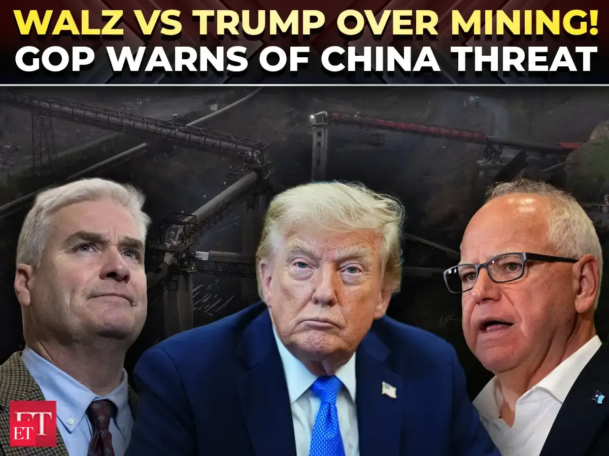 'Putting nation at risk...': Tim Walz defies Trump over Minnesota mining, GOP sounds China Alarm