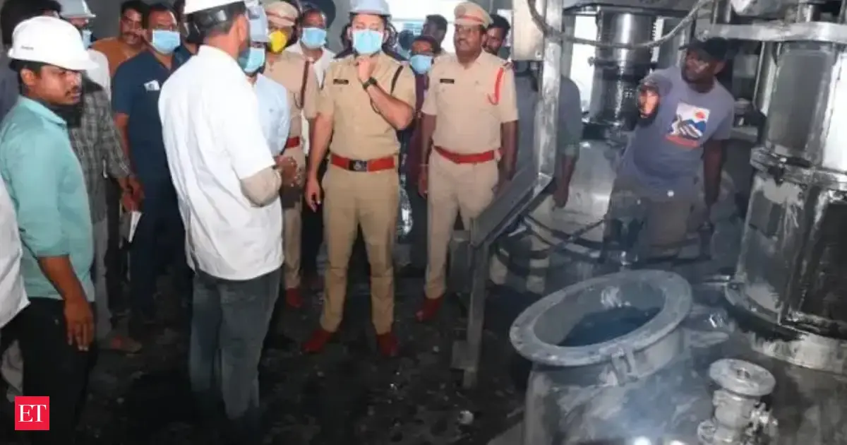 Two Killed Nine Injured In Reactor Blast At Telangana Pharma Unit