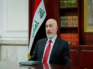 "We do not accept the use of Iraqi territory to attack any country": Iraqi President Nizar Amidi