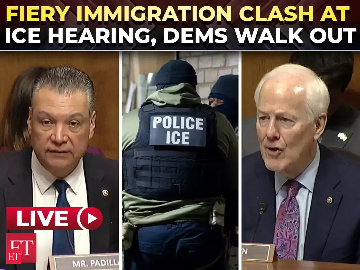 This Charade Democrats Walk Out After Clash With Gop Senators At Explosive Ice Hearing