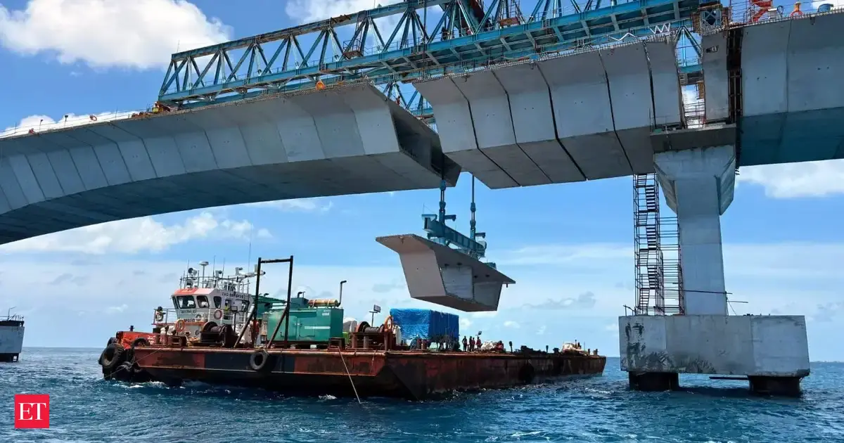 Maldives' largest infra project advances with India's support after final segment of Thilamale Bridge is installed
