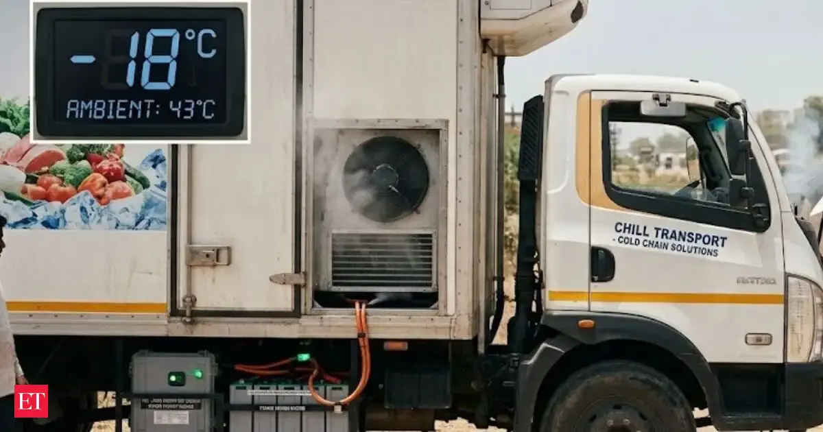 IIT Delhi engineer develops fridge that runs without truck engine, cuts cooling costs by 75%
