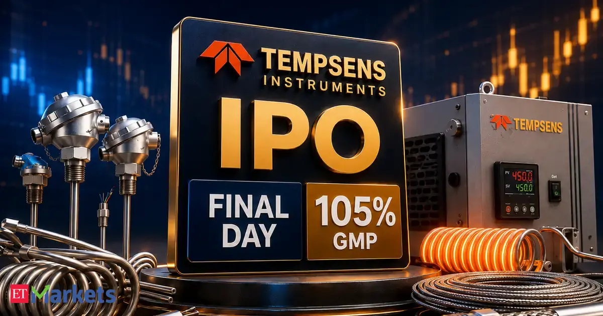 Tempsens Instruments IPO Day 3: GMP at 105%, subscription hits 21.66x. Should you subscribe?