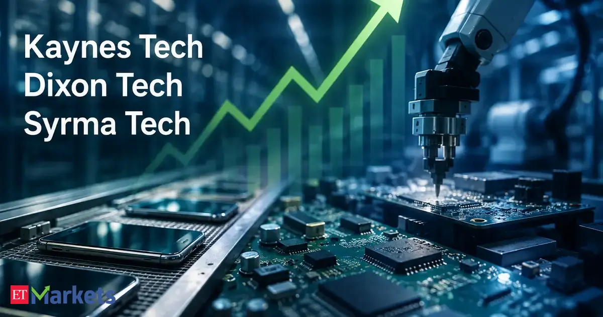 Kaynes Tech, Dixon Tech, Syrma shares rise up to 2% after govt notifies Rs 62,500 cr mobile manufacturing scheme