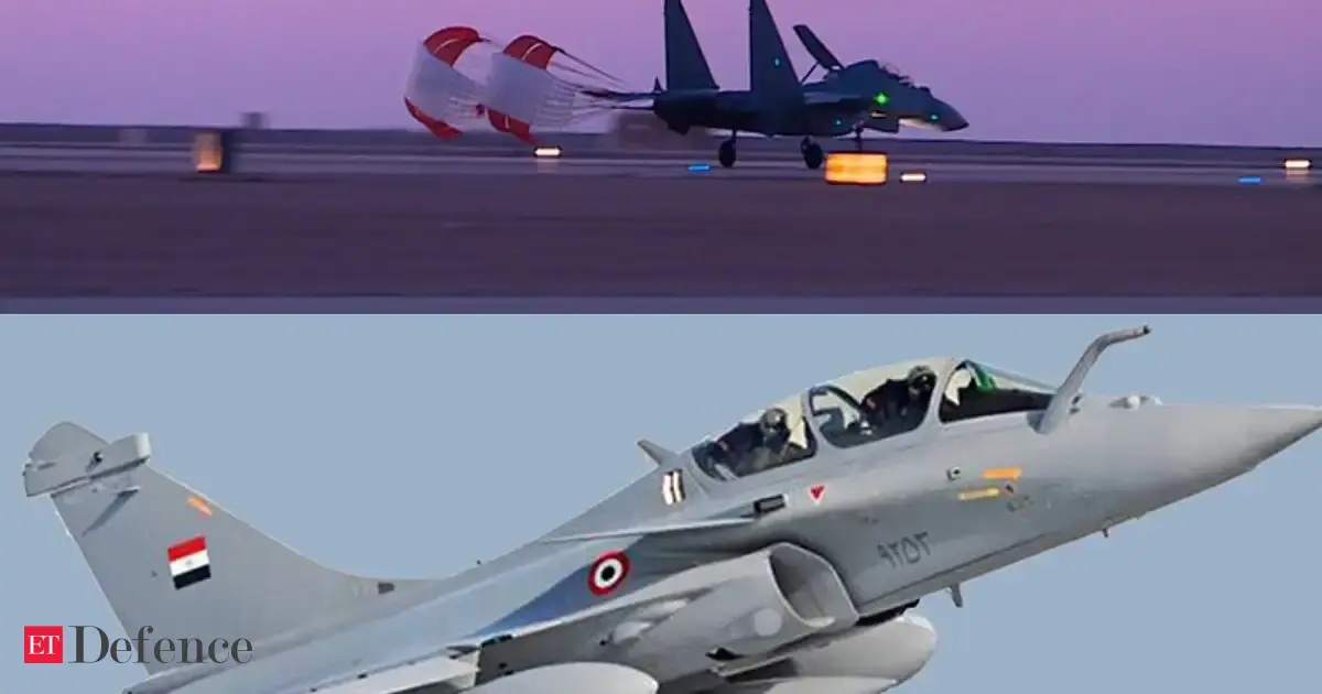 China’s J-16 fighter jets share skies with Rafales in Egypt